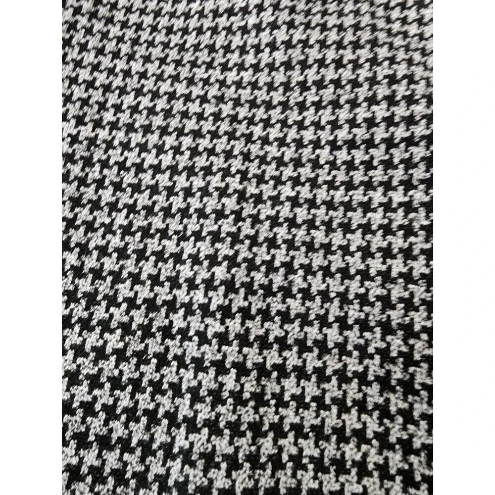 Ann Taylor Loft Marisa Skinny Pants Womens M Black White Geometric Casual Career